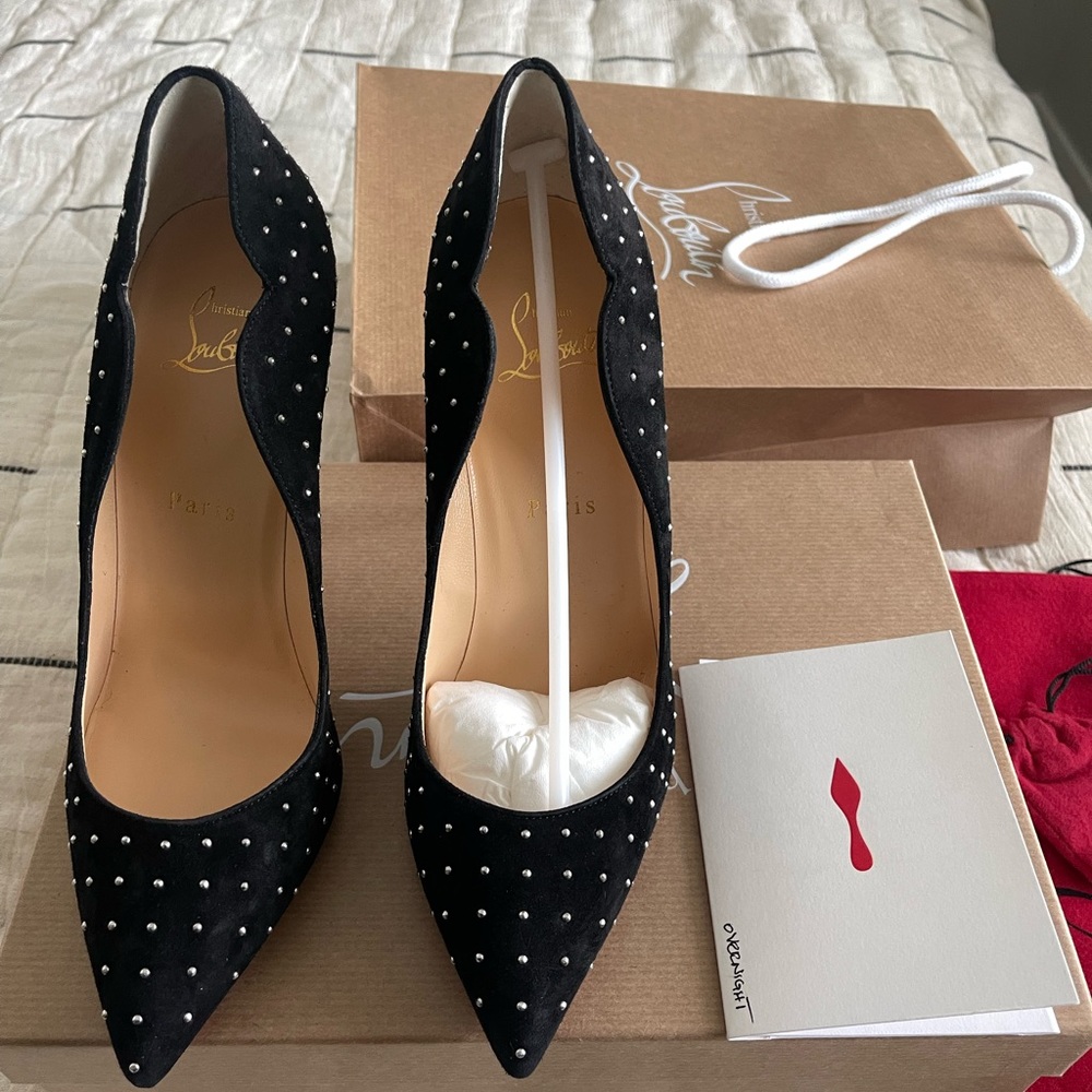 Christian Louboutin Hot Chick Plume size 37.5 - Picture 5 of 5
